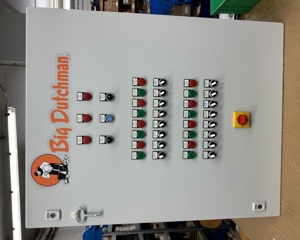 Control cab. Egg Cross Collection Houses 1 - 8